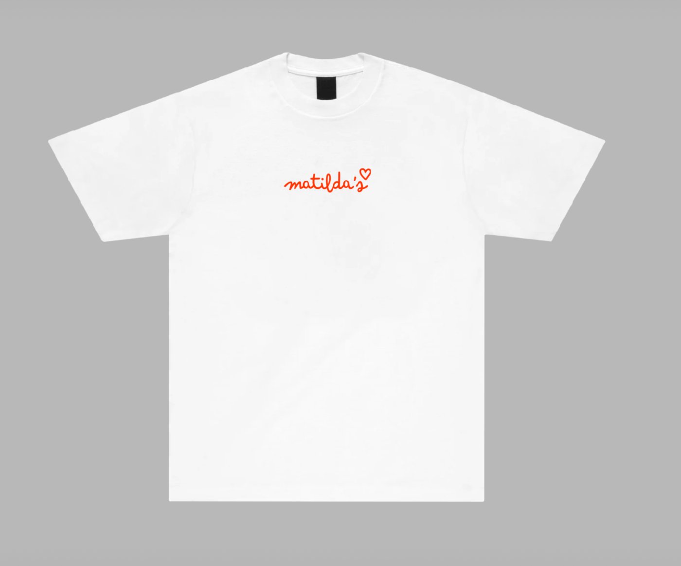 Matilda's tee, front