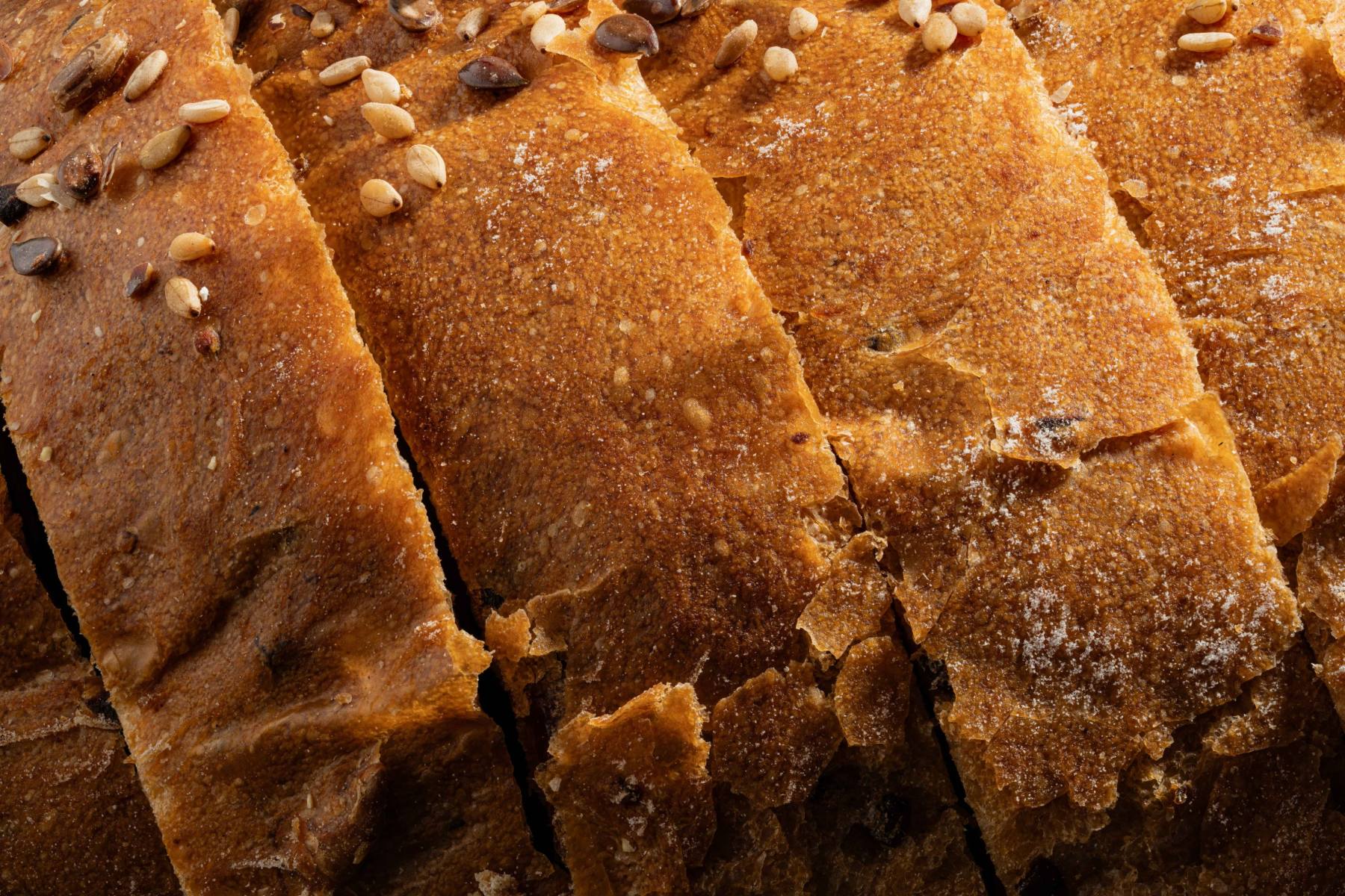 Fresh pastries at the counter